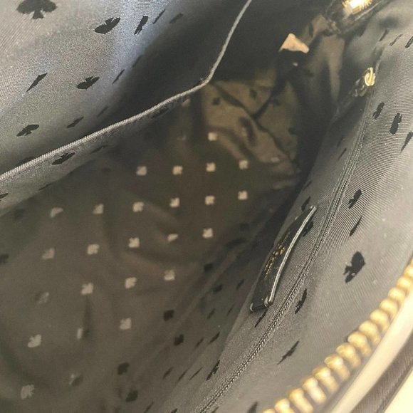 Kate spade purse sadie dome satchel shoulder bag leather black - Picture 6 of 8